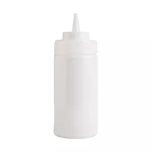 Bouteille à bec verseur à pression 720ml blc pour sauces div.